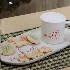 Milk and Cookies Place Set